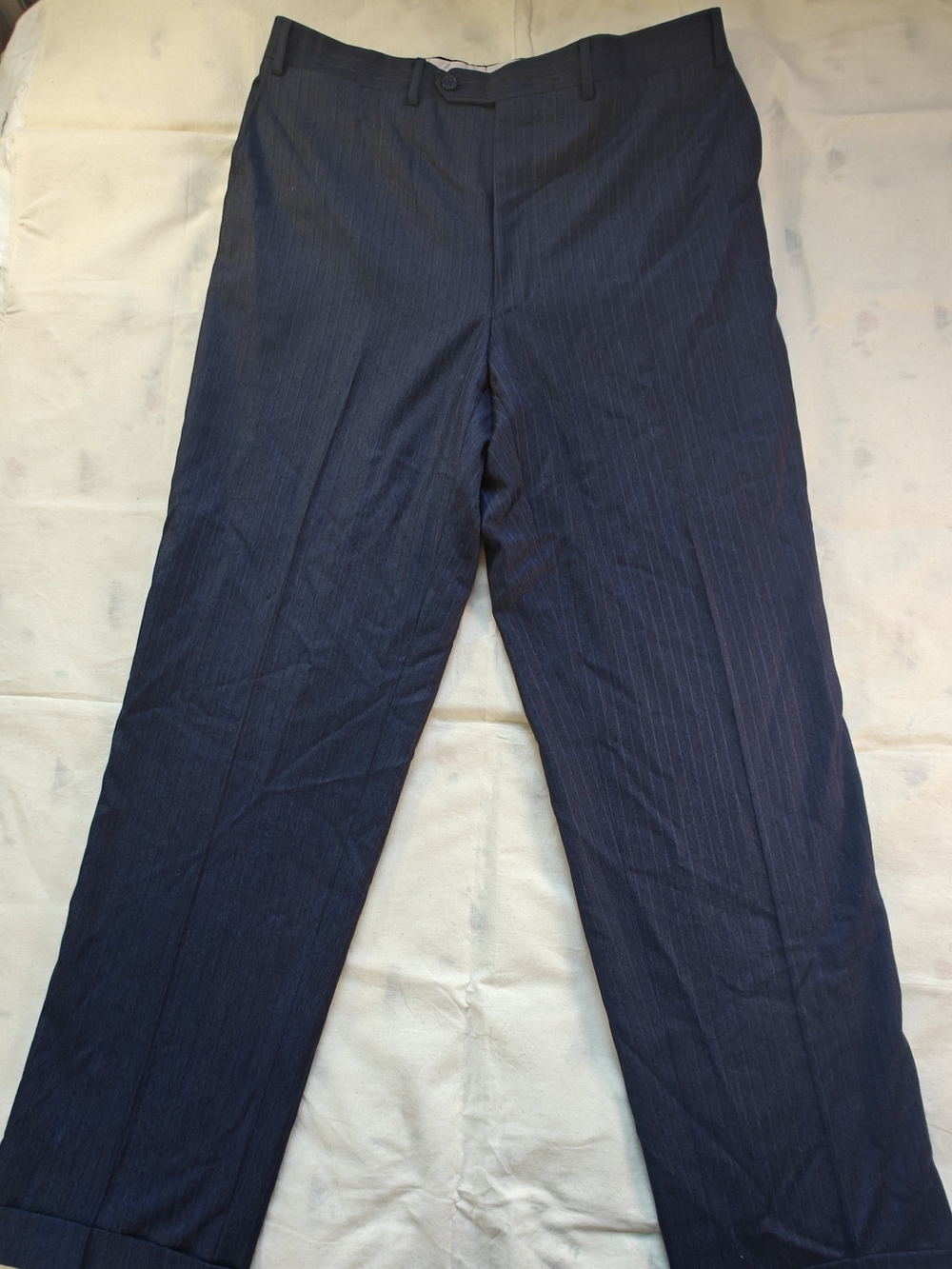 Canali Dress Pants Size 38 /IT 54 Cuffed trousers